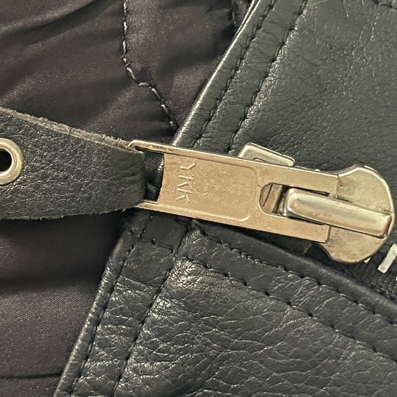 Vintage Vanguard Black Leather Motorcycle Jacket-Medium - Picture 12 of 15